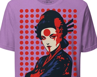Cyberpunk Geisha T-Shirt: Night City Samurai Graphic Tee