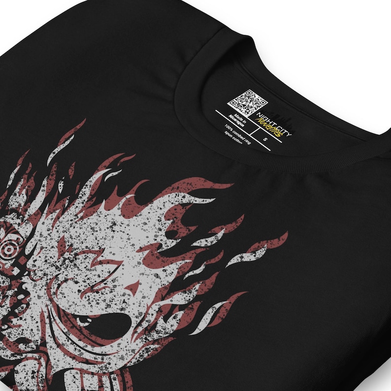 Cyberpunk 2077 Vintage SAMURAI Inspired Tshirt | Rockerboy Johnny Silverhand Gamer Tee