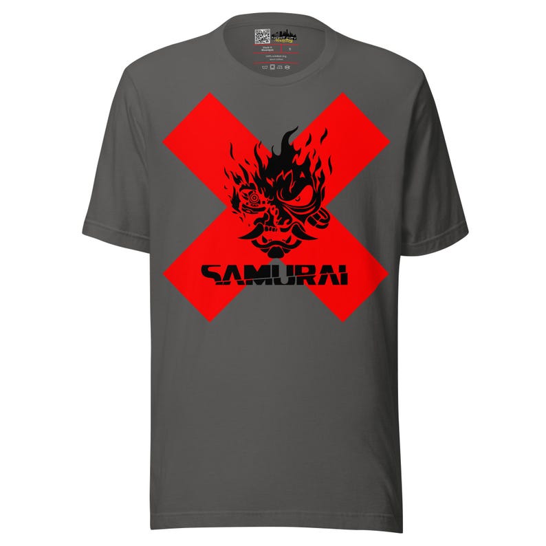 Cyberpunk 2077 inspired The Ballad of Buck Ravers True Fan Samurai Tshirt