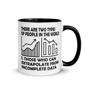 Funny Data Scientist Mug: Graphs & Excel Humor, Nerd Dad Gift