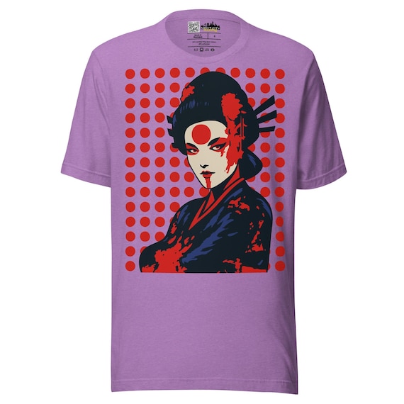 Cyberpunk Geisha T-Shirt: Night City Samurai Graphic Tee