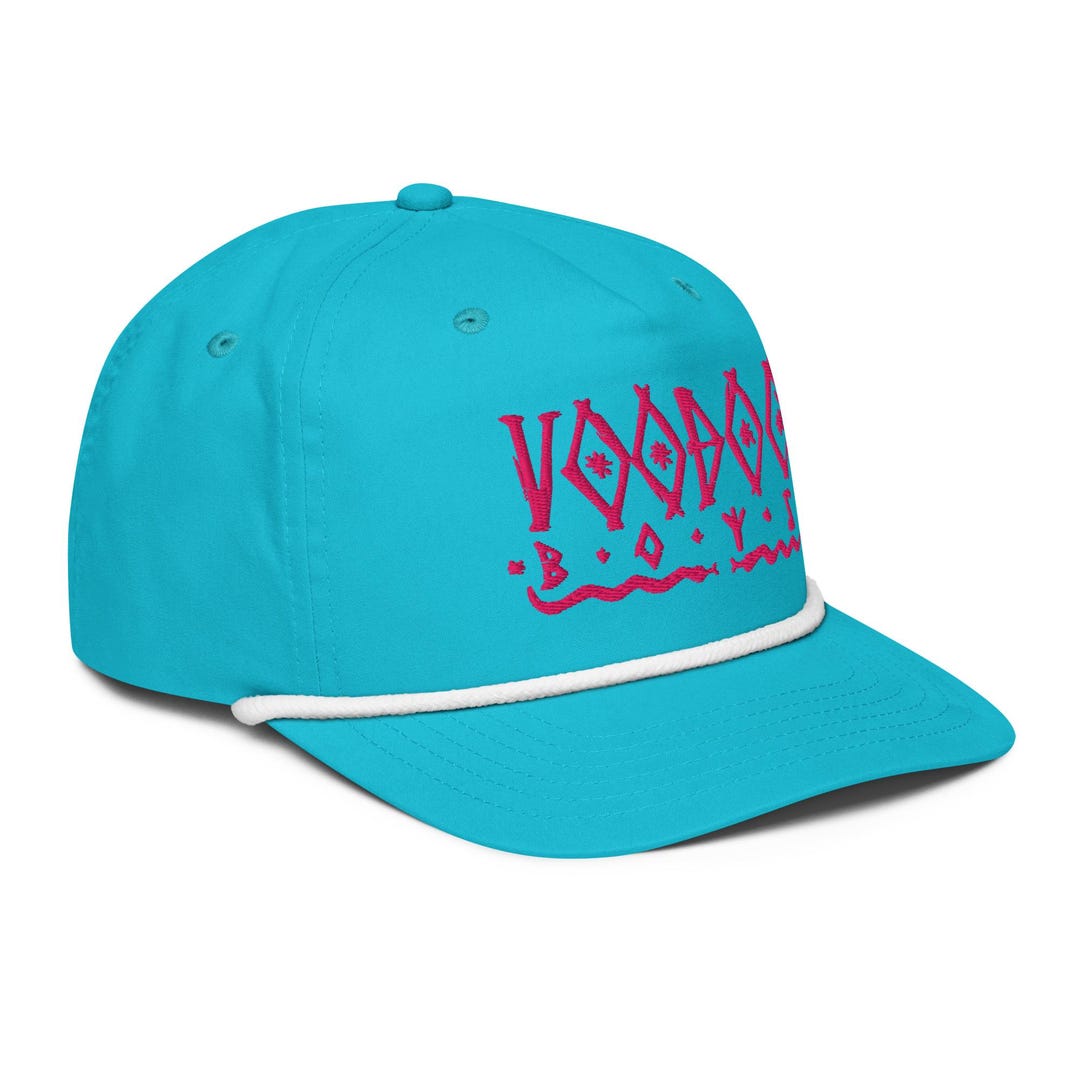 Voodoo Rope Hat Voodoo Boys Cyberpunk 2077 Distressed Hat Gamer Cap Golf Rope Cap - Etsy