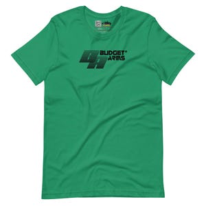 Cyberpunk 2077 inspired "Budget Arms" As Seen on TV Night City Tshirt
