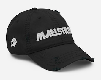 Cyberpunk 2077 Maelstrom Dad Hat: Distressed Cotton Twill Baseball Cap