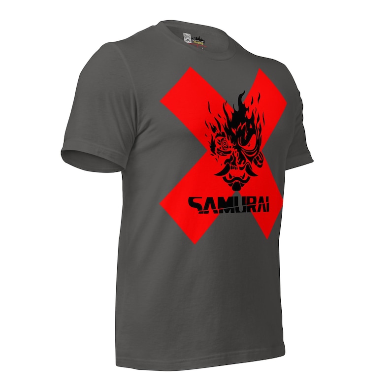 Cyberpunk 2077 inspired The Ballad of Buck Ravers True Fan Samurai Tshirt