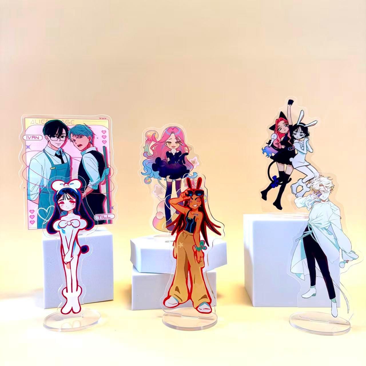 Alien Stage Double-sided Acrylic Standee | Ivan Luka Sua Hyuna