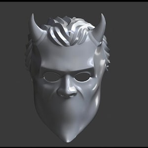 Ghost Nameless Ghoul mask - Meleora 3D print STL file