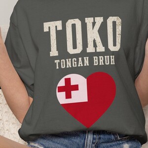 Toko Tongan Bruh Shirt - Unisex Comfort Farben 1717 - Vintage Tongan Pride T-Shirt - Tongan Kulturerbe Bekleidung - Polynesisches Geschenk