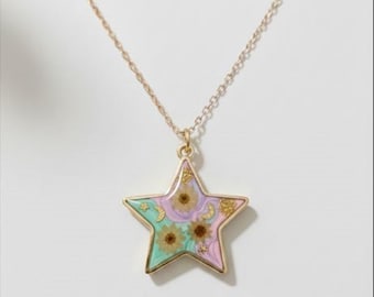Customizable Handmade Elegant Star Pendant Necklace – Minimalist Celestial Jewellery – Gift for Her