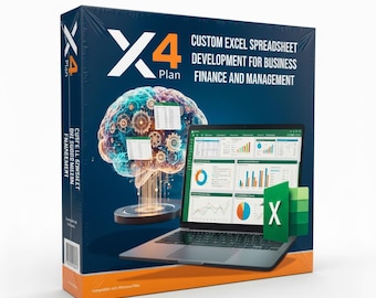 Custom Excel Spreadsheet Development for Business Finance, Bookkeeping, Dashboards, Automation and Financial Management