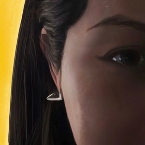 Spike earrings - spike stud earrings - Small punk earrings -