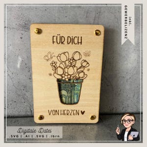 Souvenir | Laserbestand | SVG-bestand | Geldcadeau voor een verjaardag | Direct downloaden | Cadeau-idee | Klein aandenken | Geld geven | Instructies |