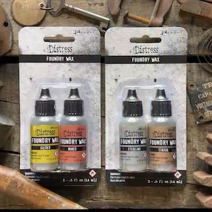 Tim Holtz Distress Foundry Wax Kit - YOU CHOOSE COLOR