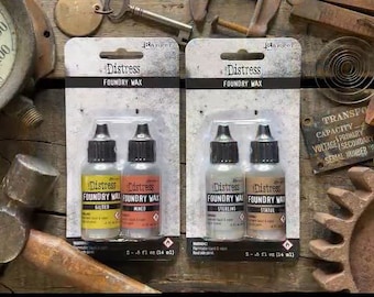 Tim Holtz Distress Foundry Wax Kit - YOU CHOOSE COLOR