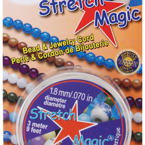 Pepperell Stretch Magic Bead & Jewelry Cord 1.8mmX3m- SMK 3-01