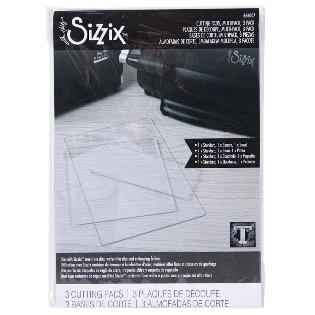 Sizzix Accessory Cutting Pads, Multipack, 1 Pair by Tim Holtz 