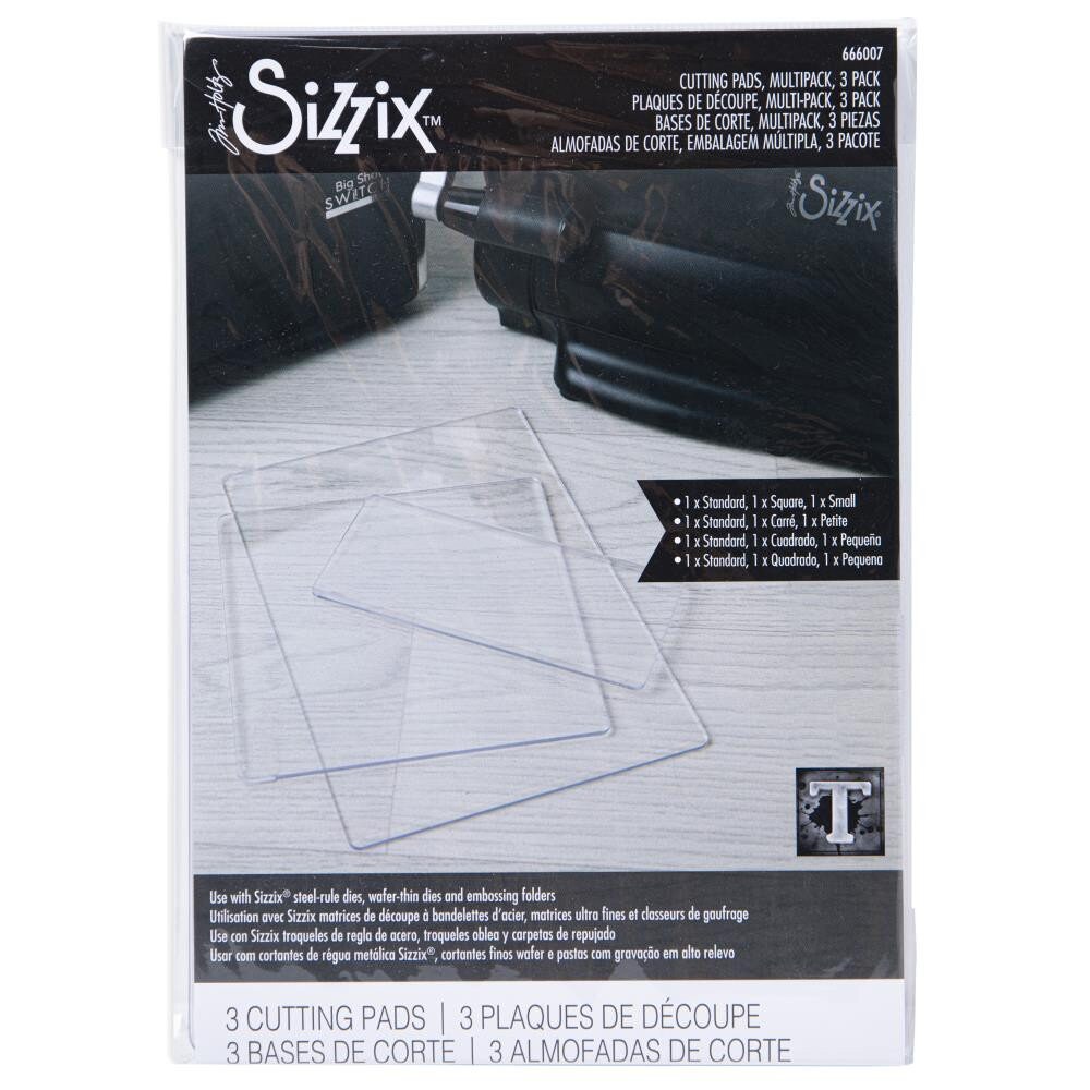 Placas Corte Standard extendida Sizzix 4 5/8x6 1/4 2 Piezas 655267