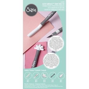 Sizzix Making Tool - Set di strumenti per lavori creativi Surfacez - #665800