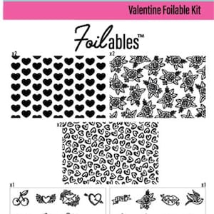 Kit Foilável Dia dos Namorados Rosa e Principal - Pmf034
