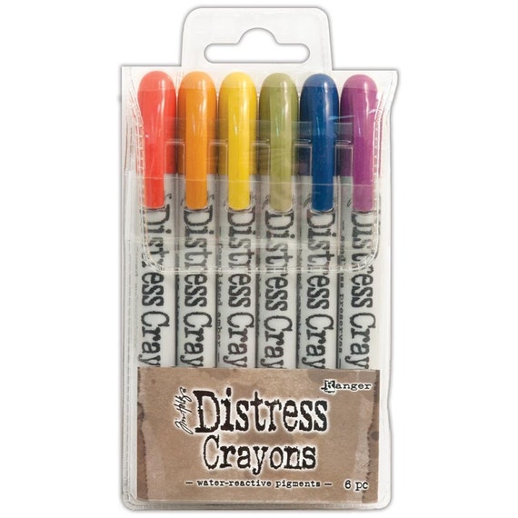 Tim Holtz Distress Crayons - Etsy Canada