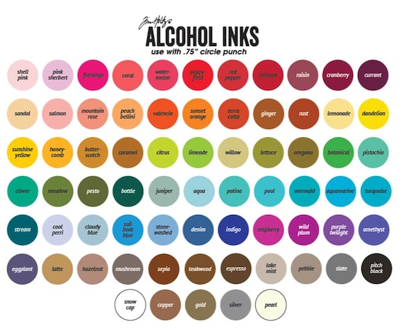 Tim Holtz Alcohol Ink - Citrus