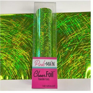 Cheerfoil rosa e principal - enfeites de Natal - você escolhe a cor