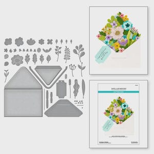 Spellbinders Envelope Of Wonder Etched Dies - S7-238