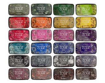 Versafine Clair Pigment Ink Pads - YOU CHOOSE COLOR
