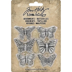 Tim Holtz Butterfly Adornments