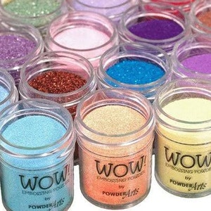 WOW Embossing Powder--YOU CHOOSE Color