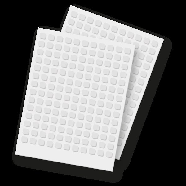 Dot & Dab Adhesive Dots 5mm or 10mm Pads, Double Sided Adhesive