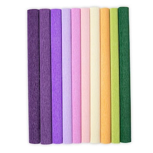 Sizzix Surfacez - crêpepapier, 12" x 24", Serenity, 10 vellen #664669