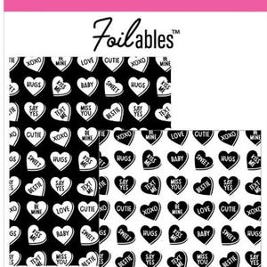 Rosa e Principal - Painéis Foilables Sweet Hearts - pmf280