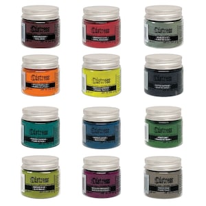 Tim Holtz-reliëfglazuur: JE KLEUR SELECTEERT!