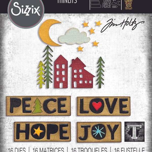 Tim Holtz Christmas Dies Etsy