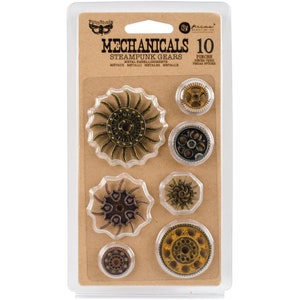 Finnebair Punk Gears Mechanical Embellishments