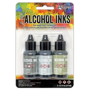 Nouvelles couleurs d'encre à alcool Tim Holtz 2024 - Kits de 3 couleurs - COULEUR AU CHOIX