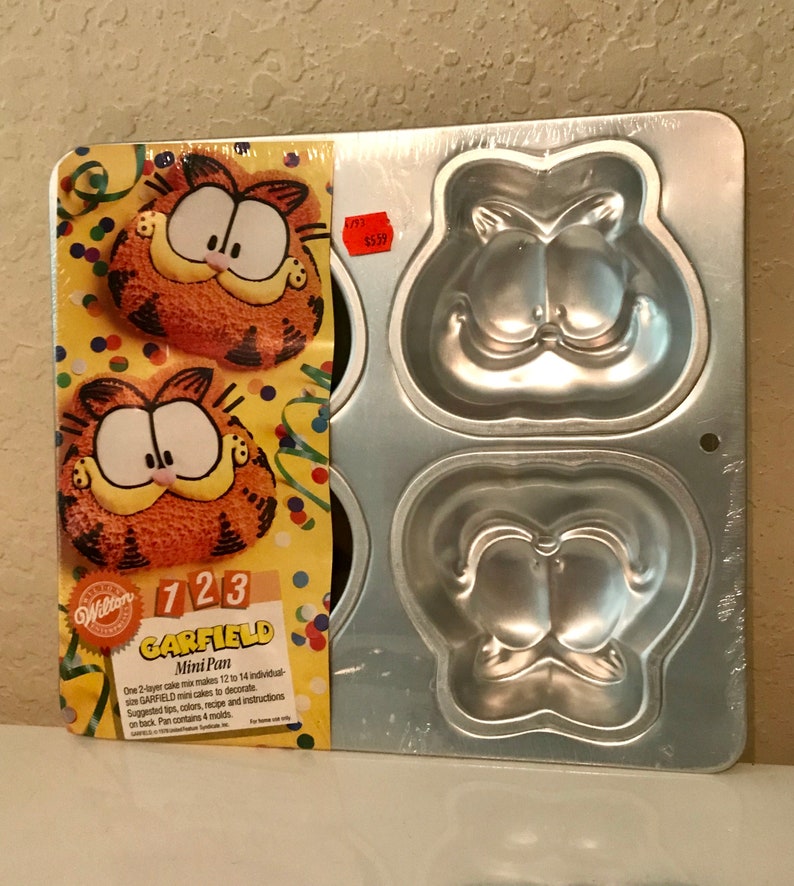 Baking Pan For Garfield Cakes Garfield Mini Pan By Wilton Sealed In Original Packaging Dexis Iberica Cake Pans Home Living