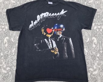 ヴィンテージグラフィック Daft Punk ''Alive Tour 2006'' Tシャツ