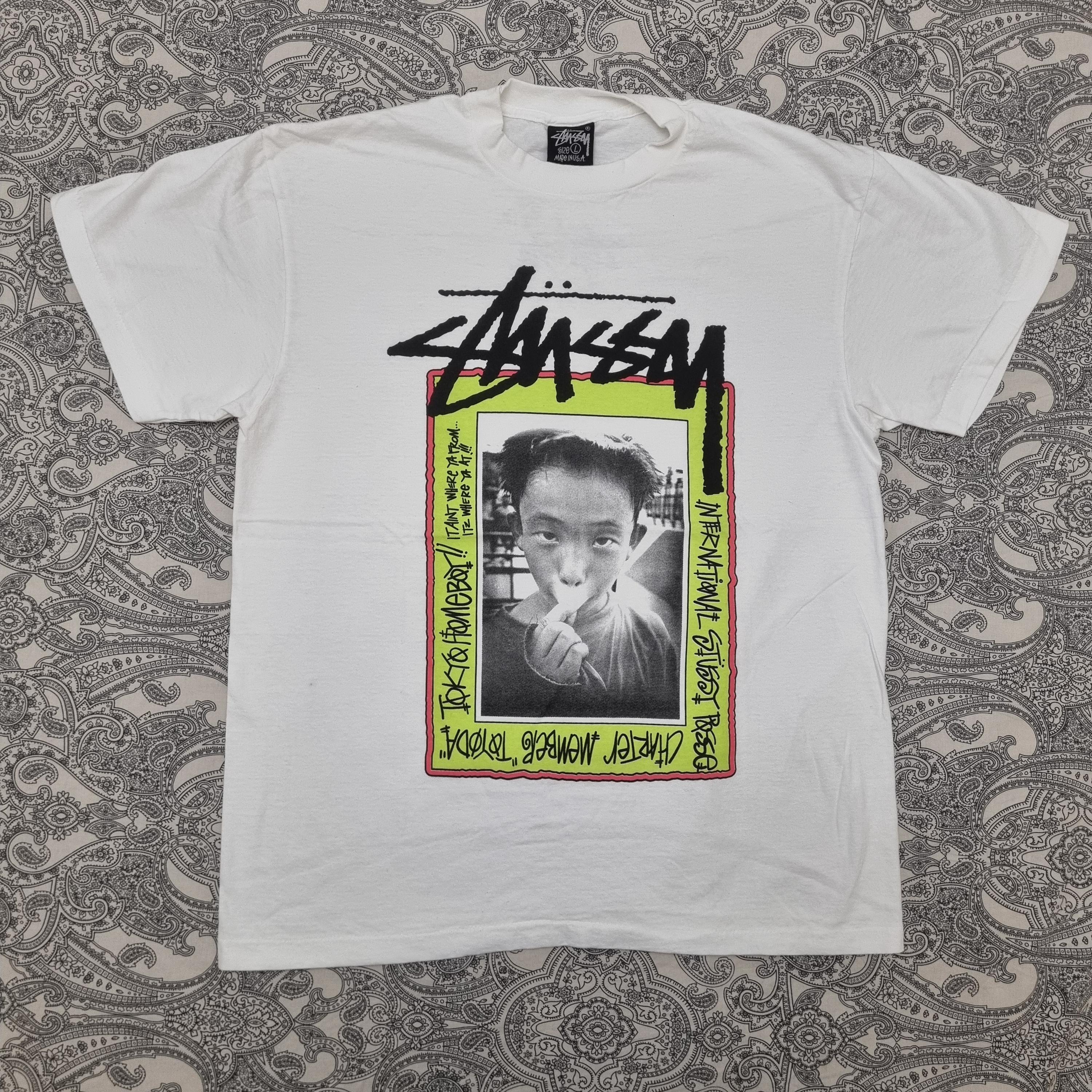 Vintage Stussy T Shirt 80s - Etsy