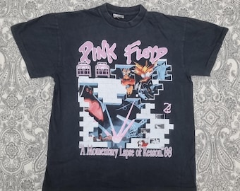 Vintage 1987 Pink Floyd Band Graphic / Vintage T-shirt / Single