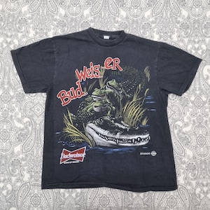 Vintage Budweiser Shirt - Etsy