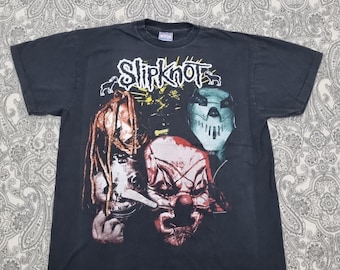 Vintage 2004 Slipknot Band T-shirt / Vintage 2000s Rock Shirt