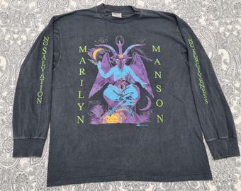 Vintage Giant Marilyn Manson T-shirt Holy Wood Era Vintage Metal