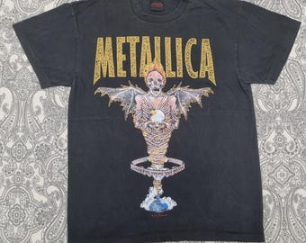 Vintage Graphic 1996 Metallica King Nothing Pushead Careful Wish T