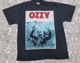Ozzy Osbourne Vintage Band T Shirt Ozzfest Concert Size XL
