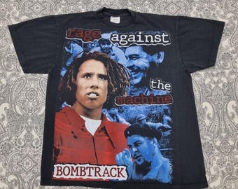 Vintage 1990s Rage Against the Machine We Support Our Troops Band