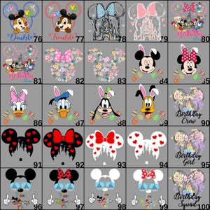 Ready to press Disney DTF transfer designed for family trip themed apparel. Featuring Mickey and Minnie, this design is ideal for Disneyland group shirts, tee shirts, sweatshirts, and hoodies. Perfect for family vacations, matching outfits, and DIY Disney inspired clothing projects with professional heat press quali