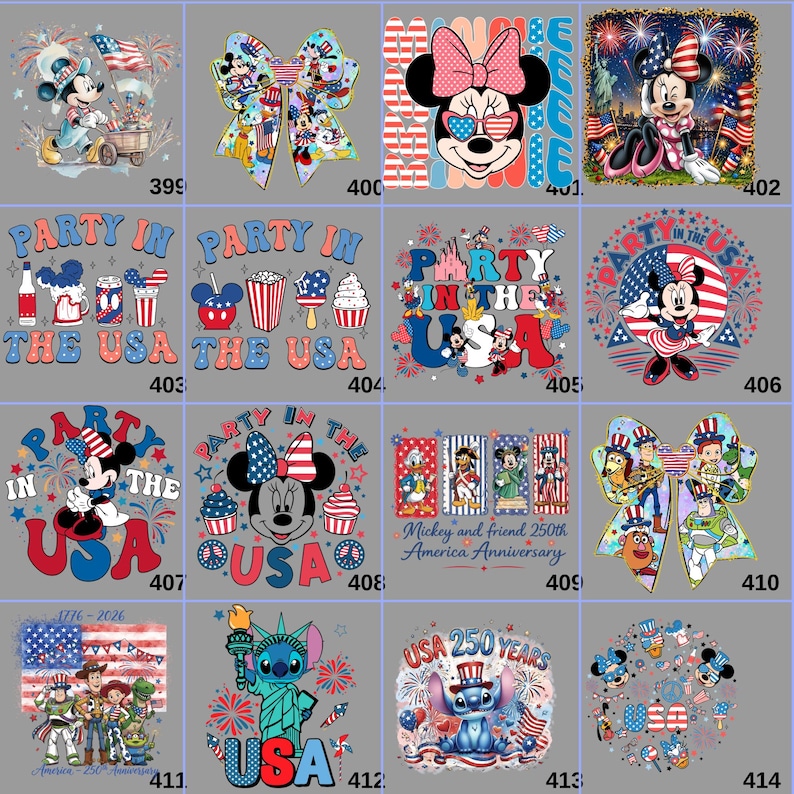 Sudadera con capucha Disney Family Custom Ready Press 2026 DTF Transfer Mickey Minnie Family Vacation imagen 19