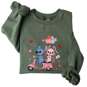 Custom Name Minnie & Mickey Love DTF Transfer Bundle | 48 Design Options | Personalized Couple Iron On | Ready to Press Heat Transfer image 16